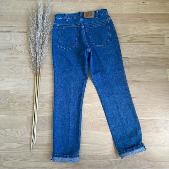 Vintage Levi’s 631 Orange Tab Jeans - Picture 7 of 9